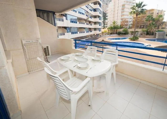 Equipe Espagne 4 Couchages, Terrasse, Piscines, Climatisation, Garage, Wifi Gratuit Διαμέρισμα Κάλπε