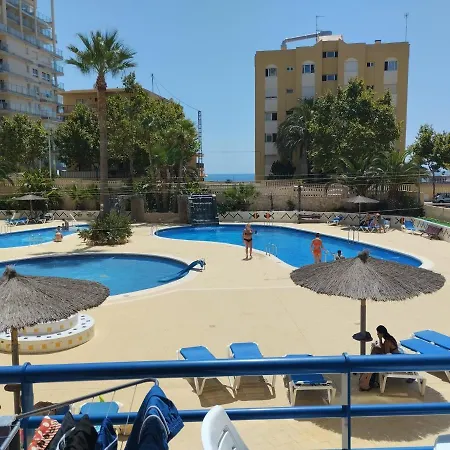 Appartement équipé Espagne, 4 Couchages, Terrasse, Piscines, Climatisation, Garage, Wifi Gratuits