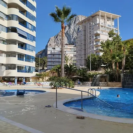 équipé Espagne, 4 Couchages, Terrasse, Piscines, Climatisation, Garage, Wifi Gratuits Calp