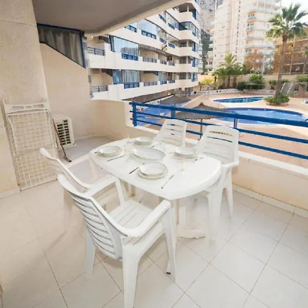 équipé Espagne, 4 Couchages, Terrasse, Piscines, Climatisation, Garage, Wifi Gratuits * Calp
