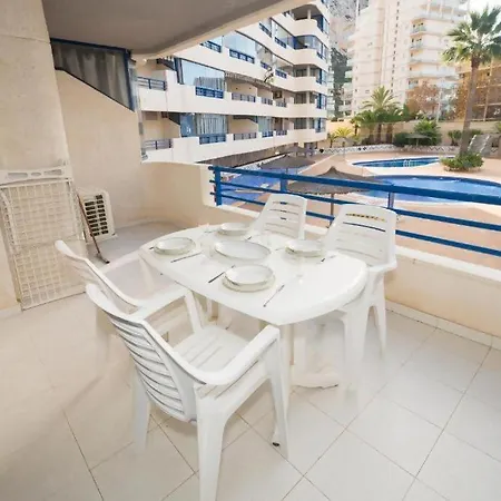 équipé Espagne, 4 Couchages, Terrasse, Piscines, Climatisation, Garage, Wifi Gratuits Appartement Calp
